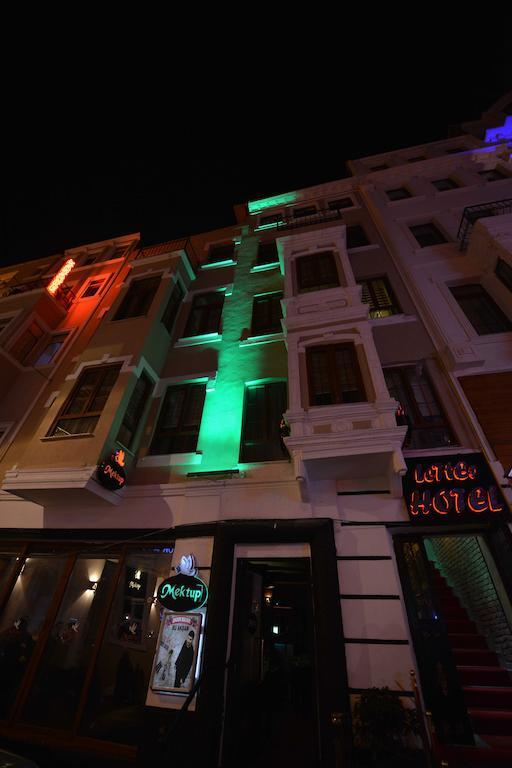Letter Hotel Istambul Extérieur photo