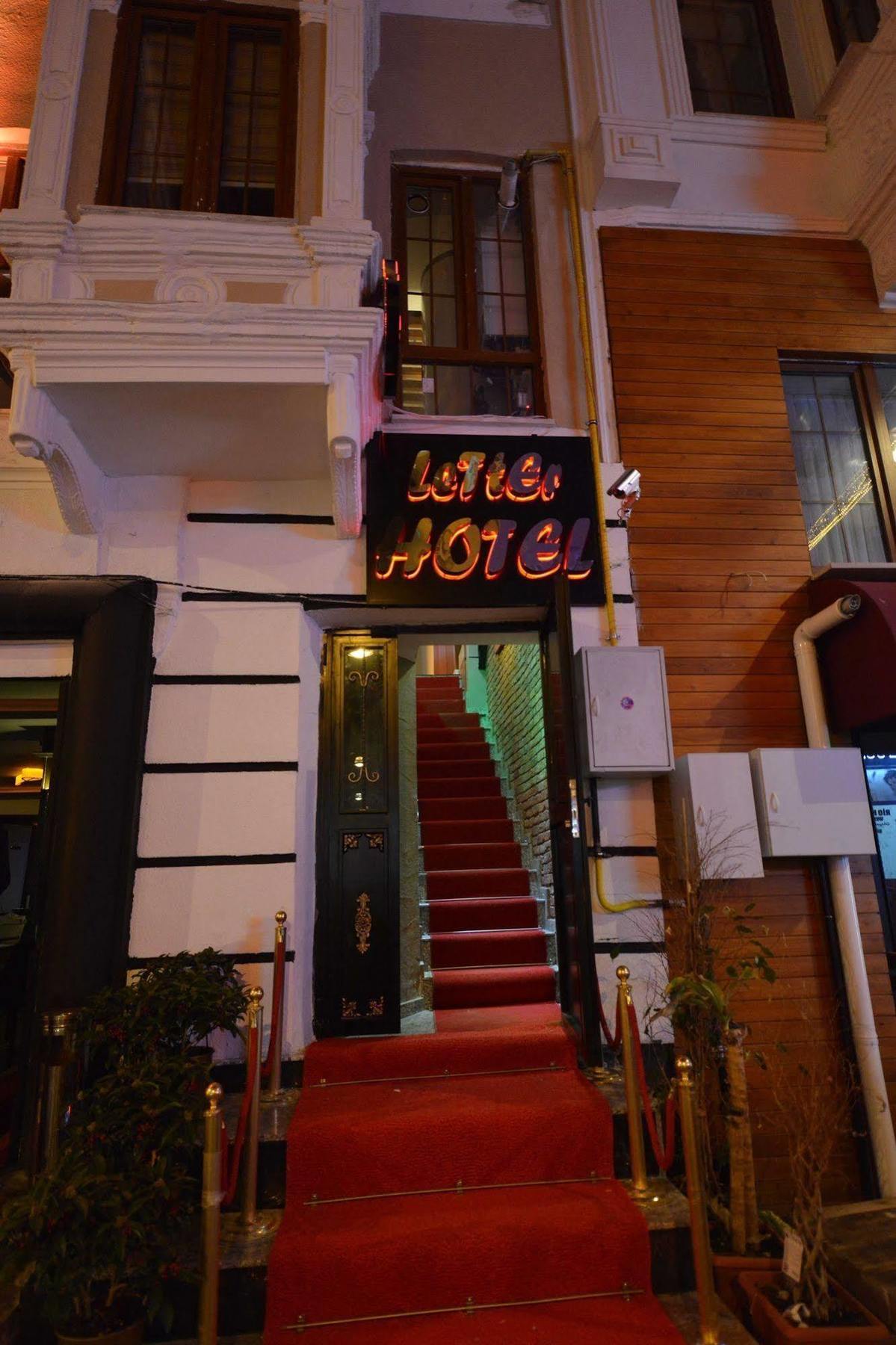 Letter Hotel Istambul Extérieur photo